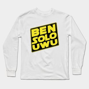 ben uwu Long Sleeve T-Shirt